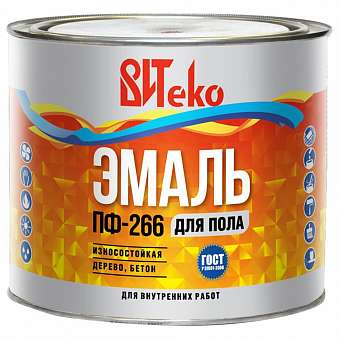 ЭмальПФ-266 Витеко желто-коричневая 1,8кг 