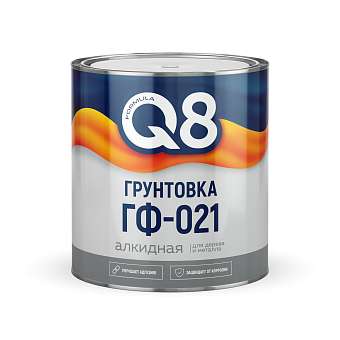 Грунтовка ГФ-021 Formula Q8 красно-коричневая 2,7кг