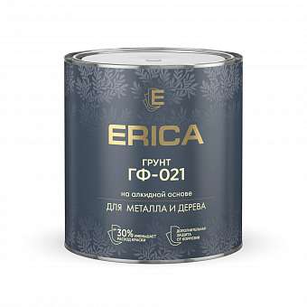 Грунтовка ГФ-021 ERICA серая 20кг