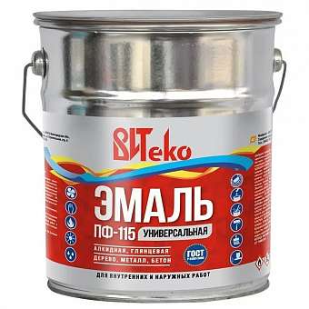 Эмаль Витеко ПФ-115 зеленая 10кг 