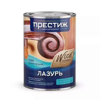 Лак для дерева тик Престиж Лазурь 0,9л
