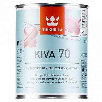 Лак Tikkurila Kiva 70 глянцевый 0,9л