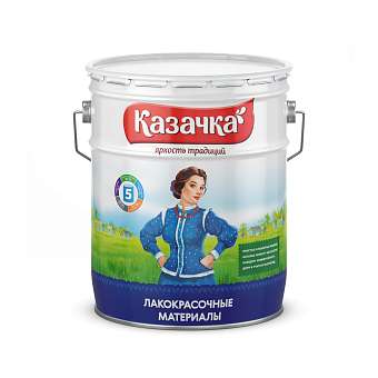 Краска Казачка МА-15 белая 10кг 