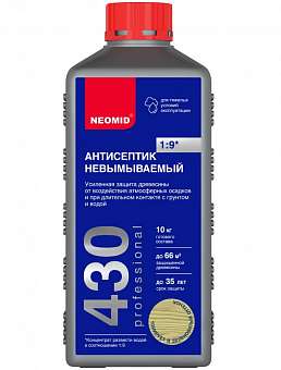 Антисептик консервант Неомид 430 eco невымываемый 1л 