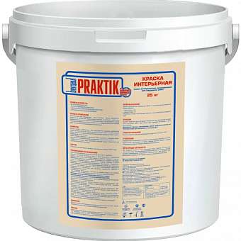 Краска интерьерная Bergauf Praktik 25кг