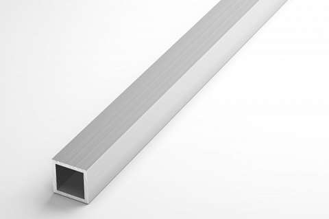 Труба квадратная 10х10х1мм ТКв 01 1000мм 501л серебро