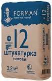 Штукатурка гипсовая машинного нанесения Форман №12 30кг