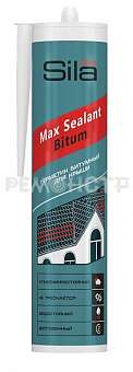 Герметик битумный для крыши SILA PRO Max Sealant Bitum 280мл
