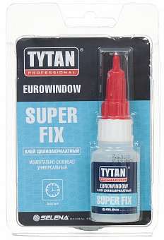 Клей цианакрилатный Super Fix Tytan Professional Eurowindow 20гр. Фото N2