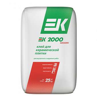 Клей плиточный ЕК 2000 KERAMIK. Фото N3