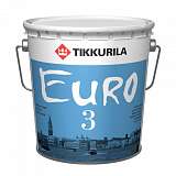 Краска Tikkurila EURO MATT 3 латексная интерьерная матовая