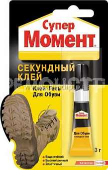 Клей Супер Момент для обуви 3гр
