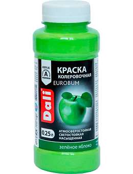 Колер-краска Dali Рогнеда зеленое яблоко 250мл