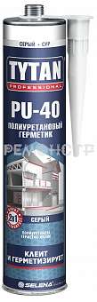 Герметик полиуретановый PU-40 Tytan Professional серый 310 мл