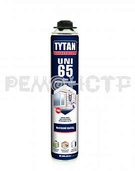 Пена монтажная профессиональная 65 л Tytan Professional UNI 750 мл