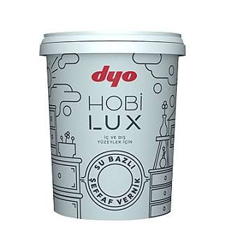 Лак акриловый бесцветный полуматовый Hobilux DYO  0,9л 