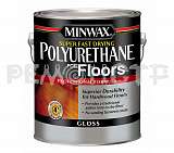 Сверхбыстросохнущий полиуретановый лак MinWax Fast-Drying Polyurethane Floor для полов 3,785л