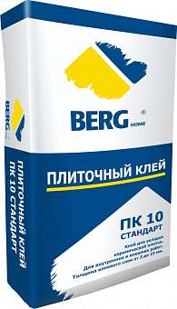 Клей плиточный (керамогранит) BERGhome ПК10 стандарт. Фото N3