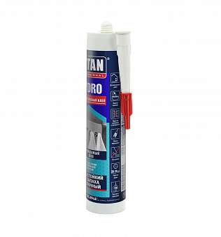 Клей жидкие гвозди Hydro Fix Tytan Professional прозрачный 310мл. Фото N2