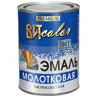 Эмаль молотковая ВИТ color шоколад 0,4кг 