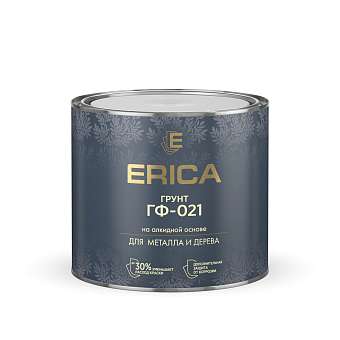 Грунтовка ГФ-021 ERICA красно-коричневая 1,8кг