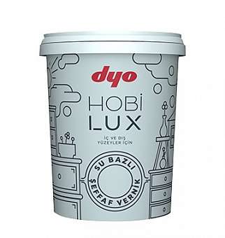 Лак акриловый бесцветный глянцевый Hobilux DYO 0,9л 