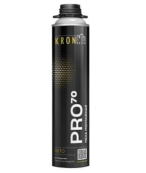 Пена монтажная профессиональная 70л KRONbuild Pro 850мл