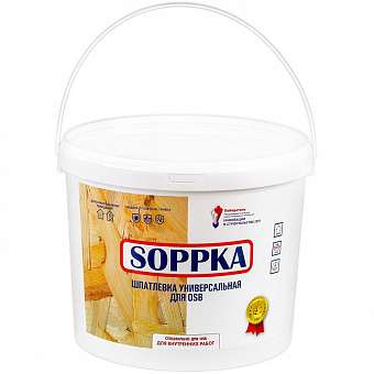 Шпатлевка для плит OSB Soppka 12кг
