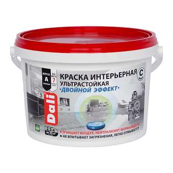 Краска ультрастойкая Dali Рогнеда прозрачная 2,5л