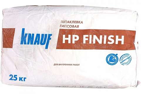 Шпатлевка гипсовая HP Finish Кнауф 25кг