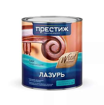 Лак для дерева орех Престиж Лазурь 2,5л